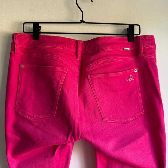 DL1961 – Angel Mid Rise Skinny Ankle Jeans – Flamingo – Size 32 - Picture 10 of 16